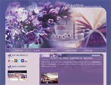 Tablet Screenshot of forgotten.delicate-flower.com